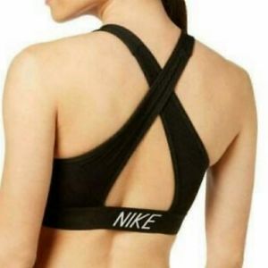 Nike criss cross back sports bra
